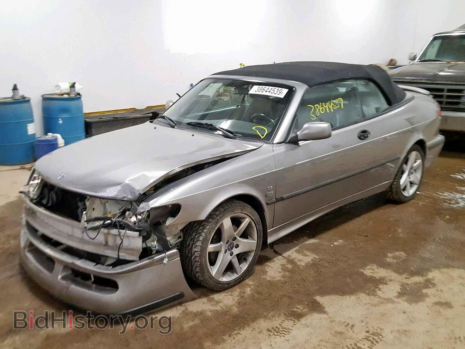 2002 SAAB 9 3 - VIN: YS3DF78K827007098 - Фото 2