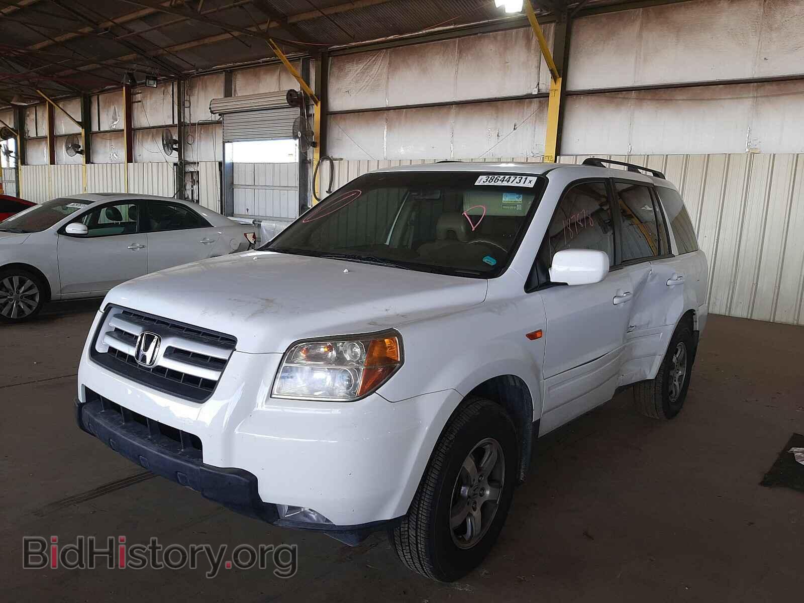 2007 HONDA PILOT - VIN: 5FNYF28657B037398 - Фото 2