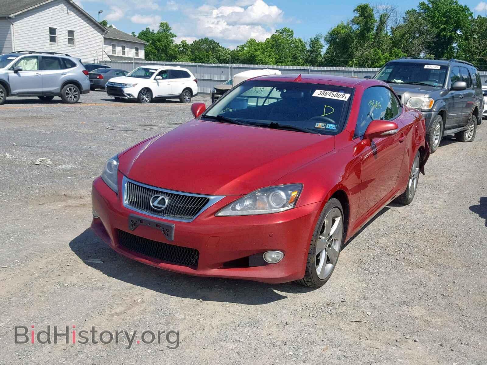2012 LEXUS IS 250 - VIN: JTHFF2C21C2524279 - Фото 2