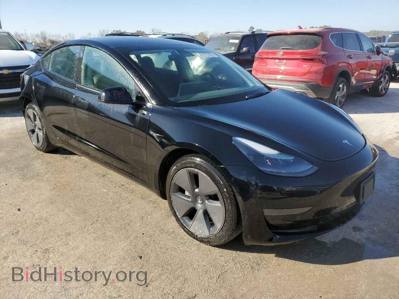 2022 TESLA MODEL 3 - VIN: 5YJ3E1EA4NF187676 - Фото 4
