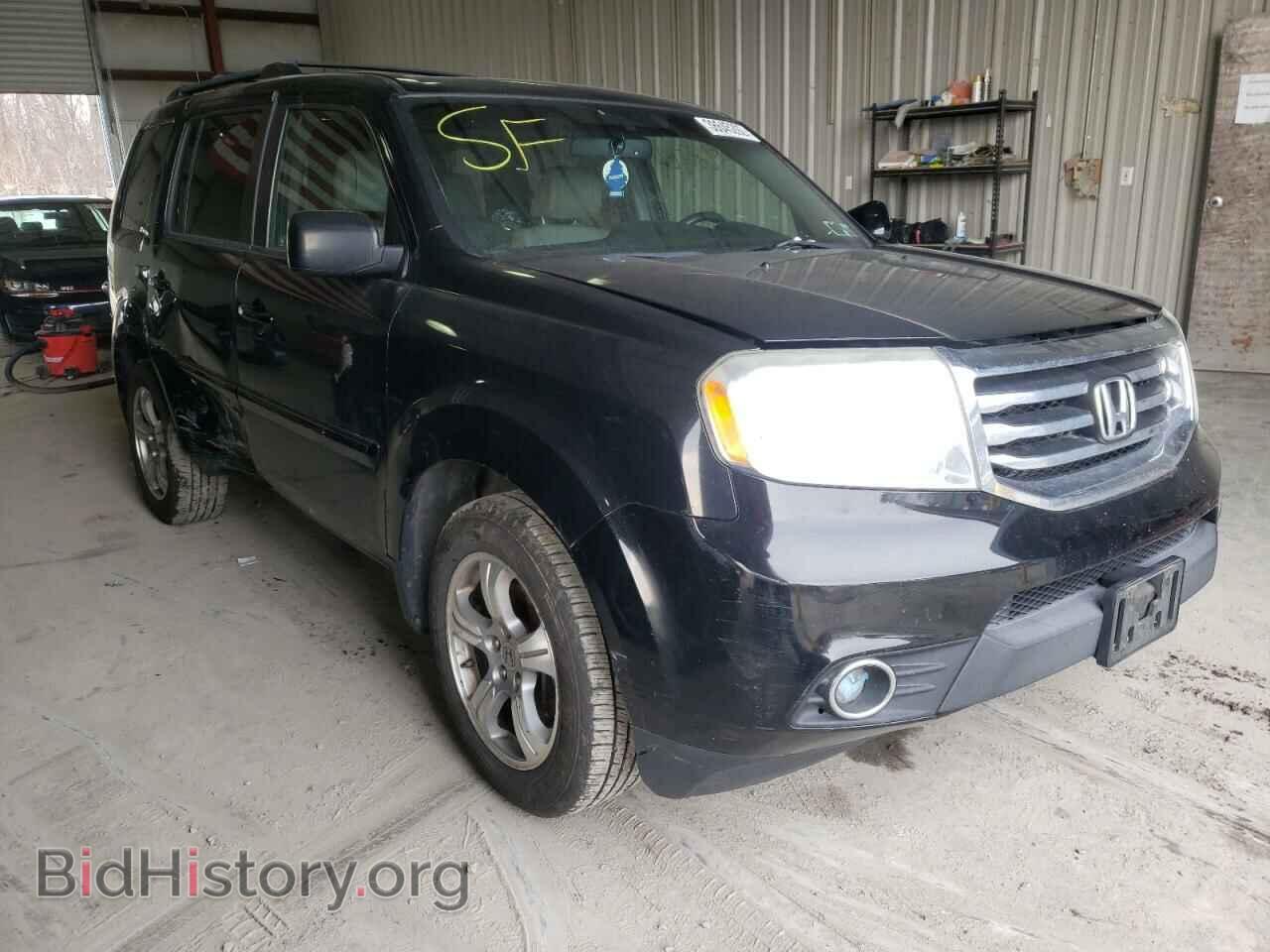 Photo 5FNYF4H73CB033395 - HONDA PILOT 2012