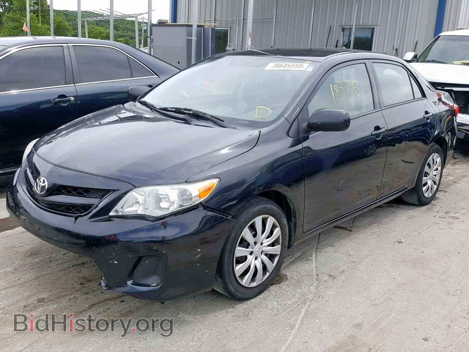 2012 TOYOTA COROLLA BA - VIN: 2T1BU4EE4CC860468 - Фото 2