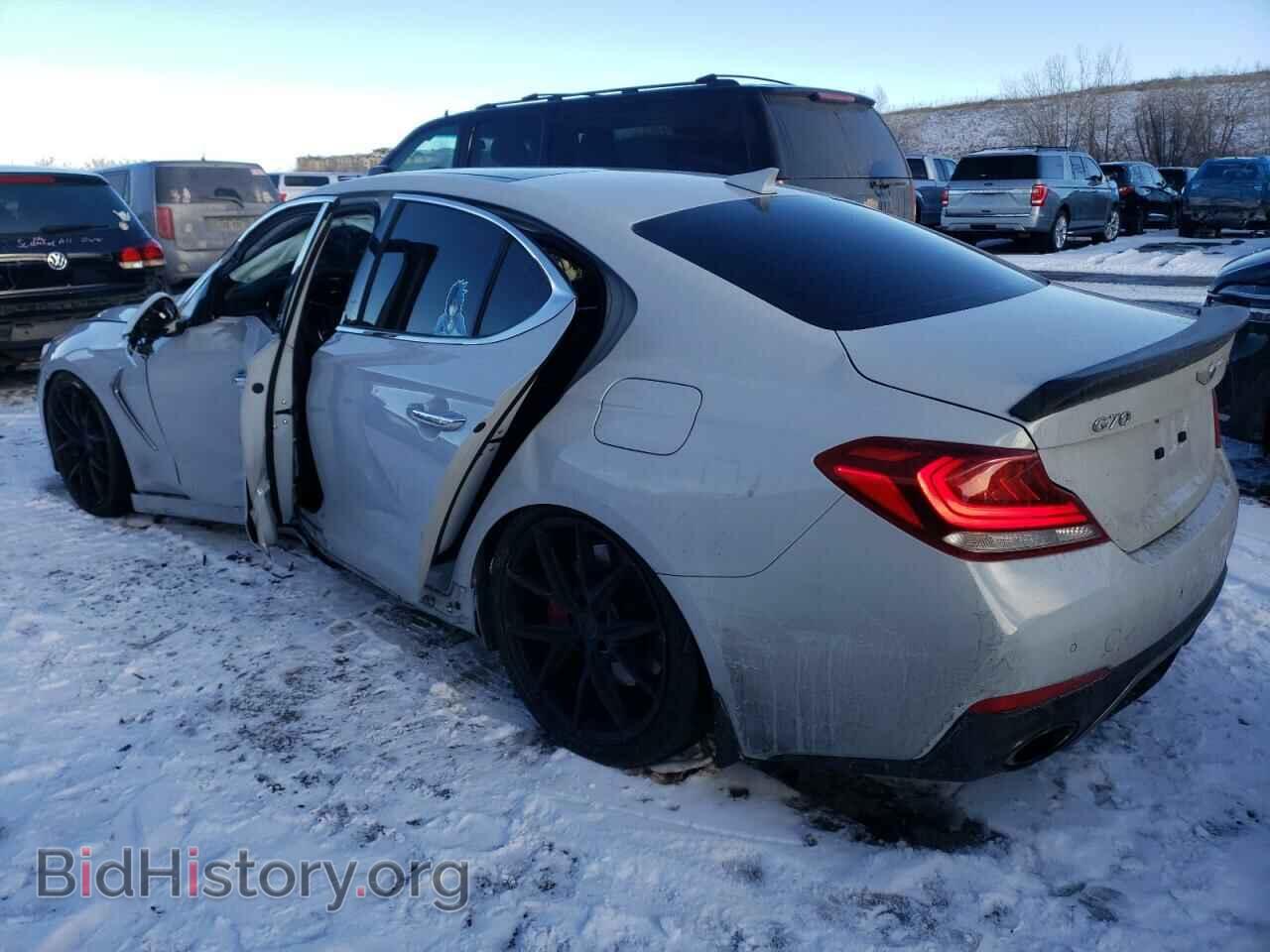 2020 GENESIS G70 - VIN: KMTG34LE4LU051519 - Фото 2