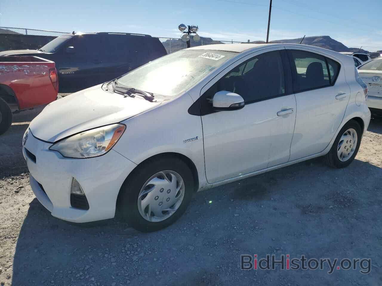 Photo JTDKDTB33C1015919 - TOYOTA PRIUS 2012