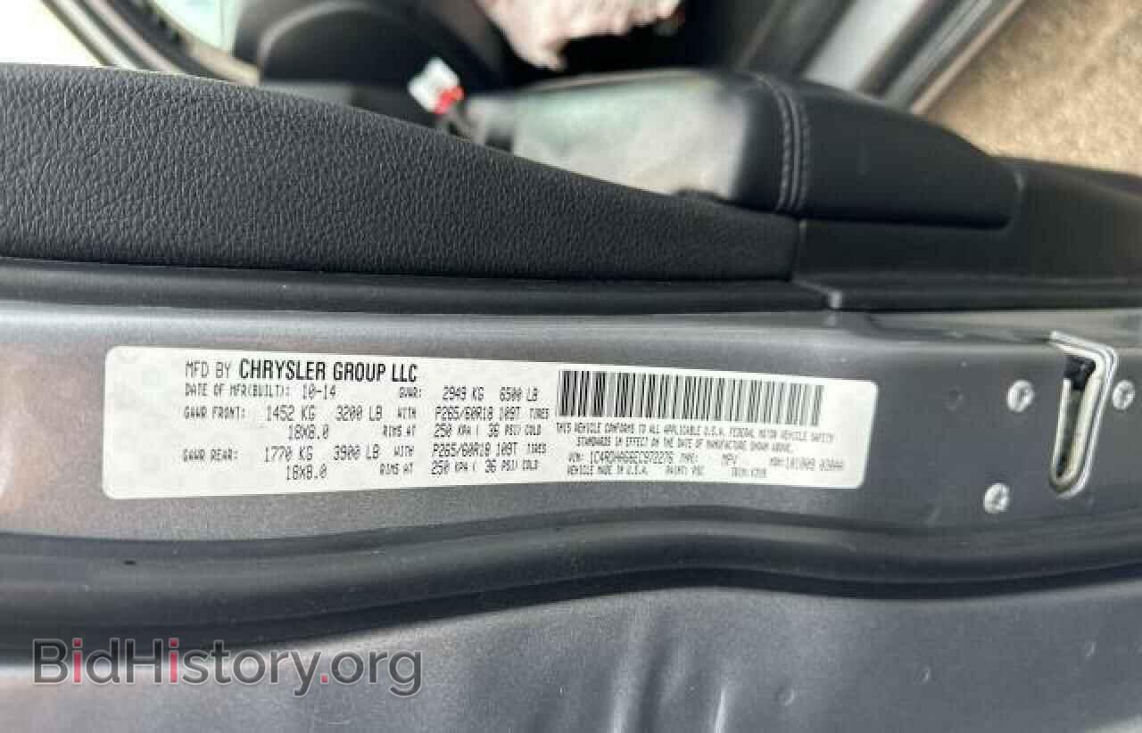 2014 DODGE DURANGO - VIN: 1C4RDHAG6EC972276 - Фото 10