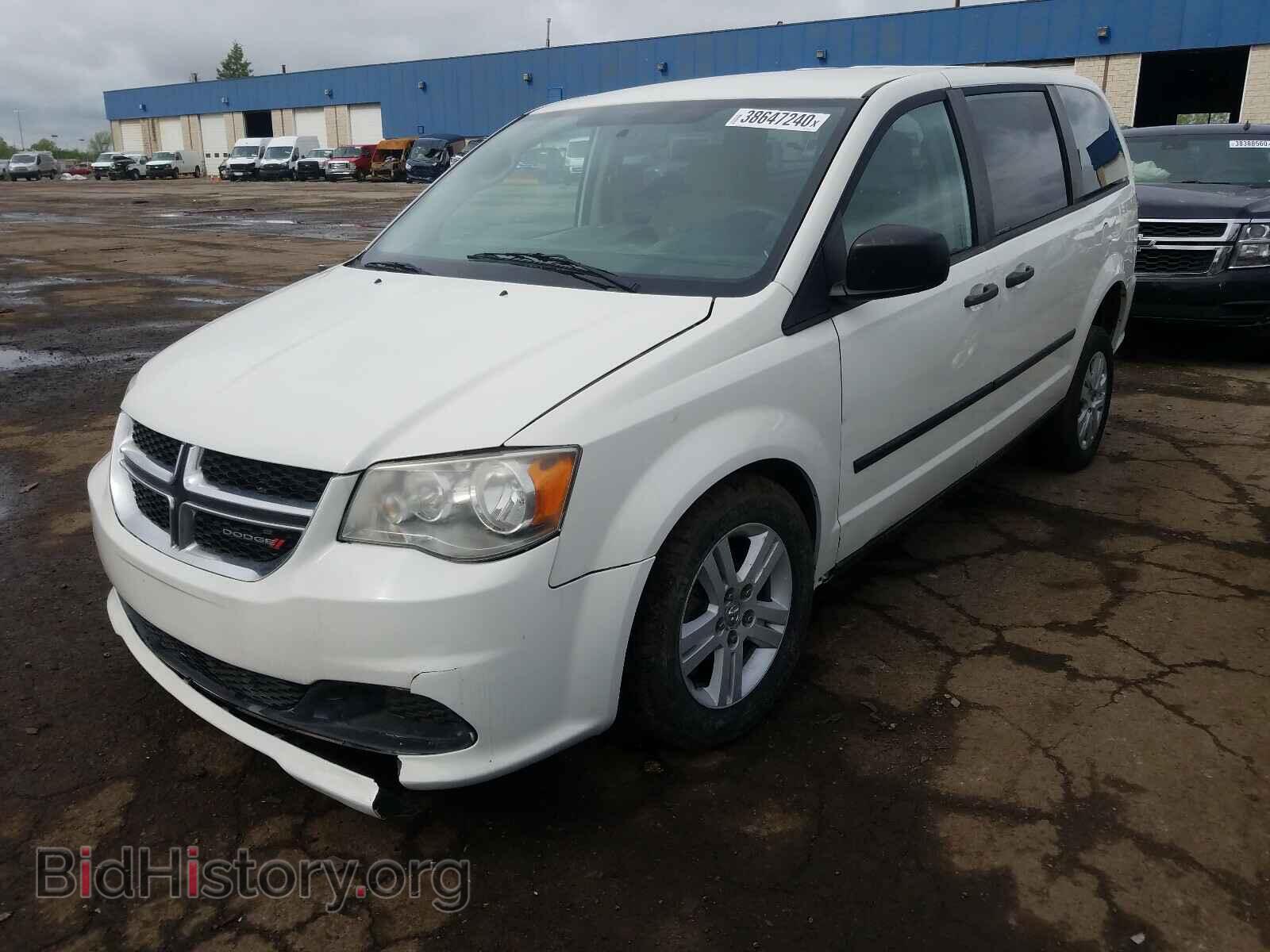 2013 DODGE CARAVAN - VIN: 2C4RDGBG8DR683768 - Фото 2