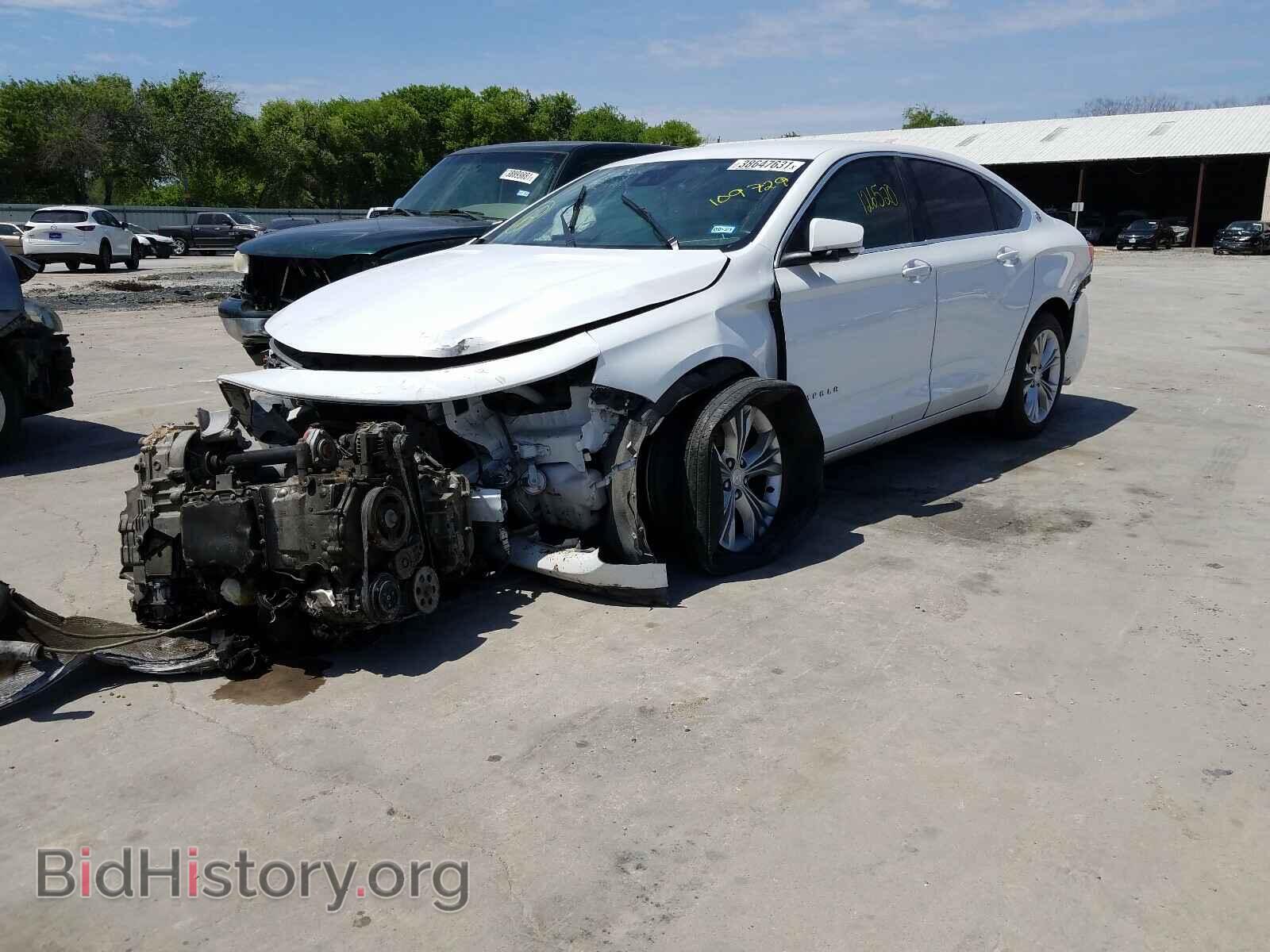 2014 CHEVROLET IMPALA - VIN: 2G1115SL9E9109729 - Фото 2
