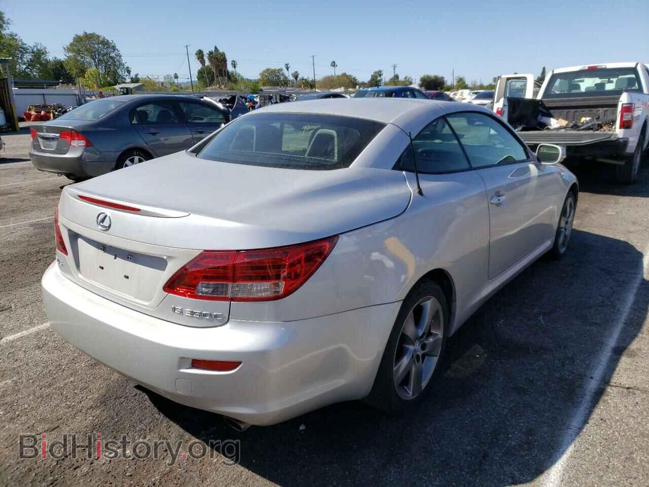 2010 LEXUS IS - VIN: JTHFE2C21A2500306 - Фото 4