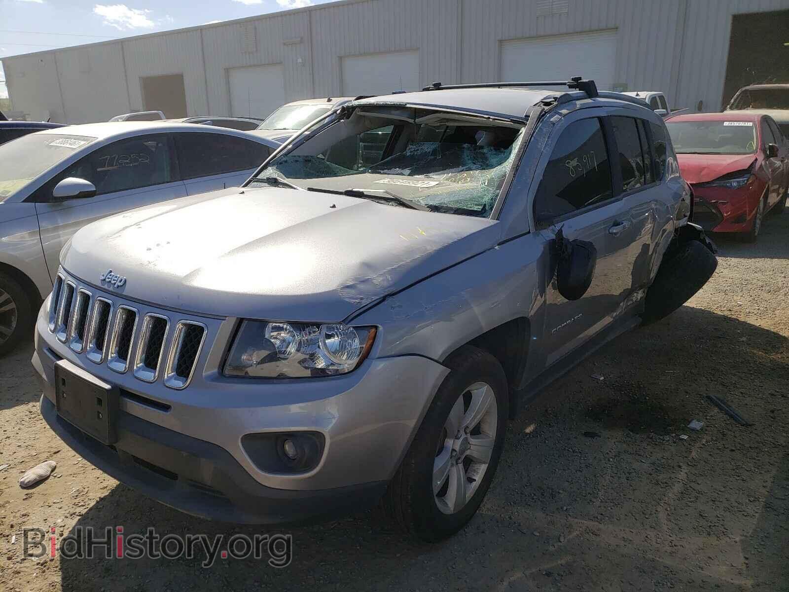 2016 JEEP COMPASS - VIN: 1C4NJDBBXGD670814 - Фото 2