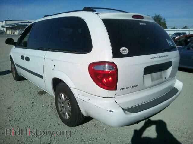 2007 DODGE CARAVAN - VIN: 1D4GP24R07B165532 - Фото 3