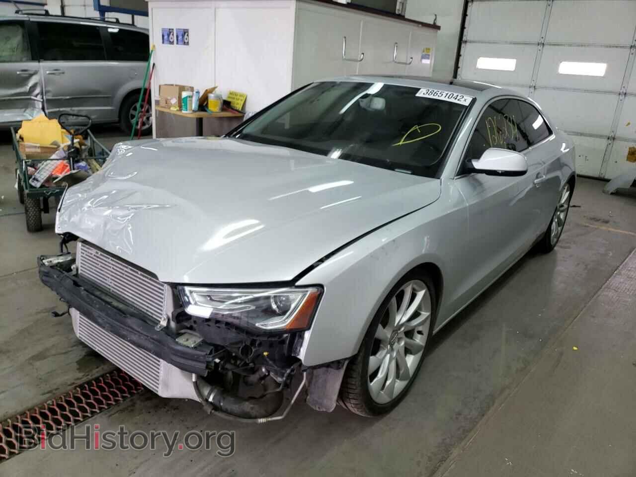 2013 AUDI A5 - VIN: WAURFAFR4DA063973 - Фото 2