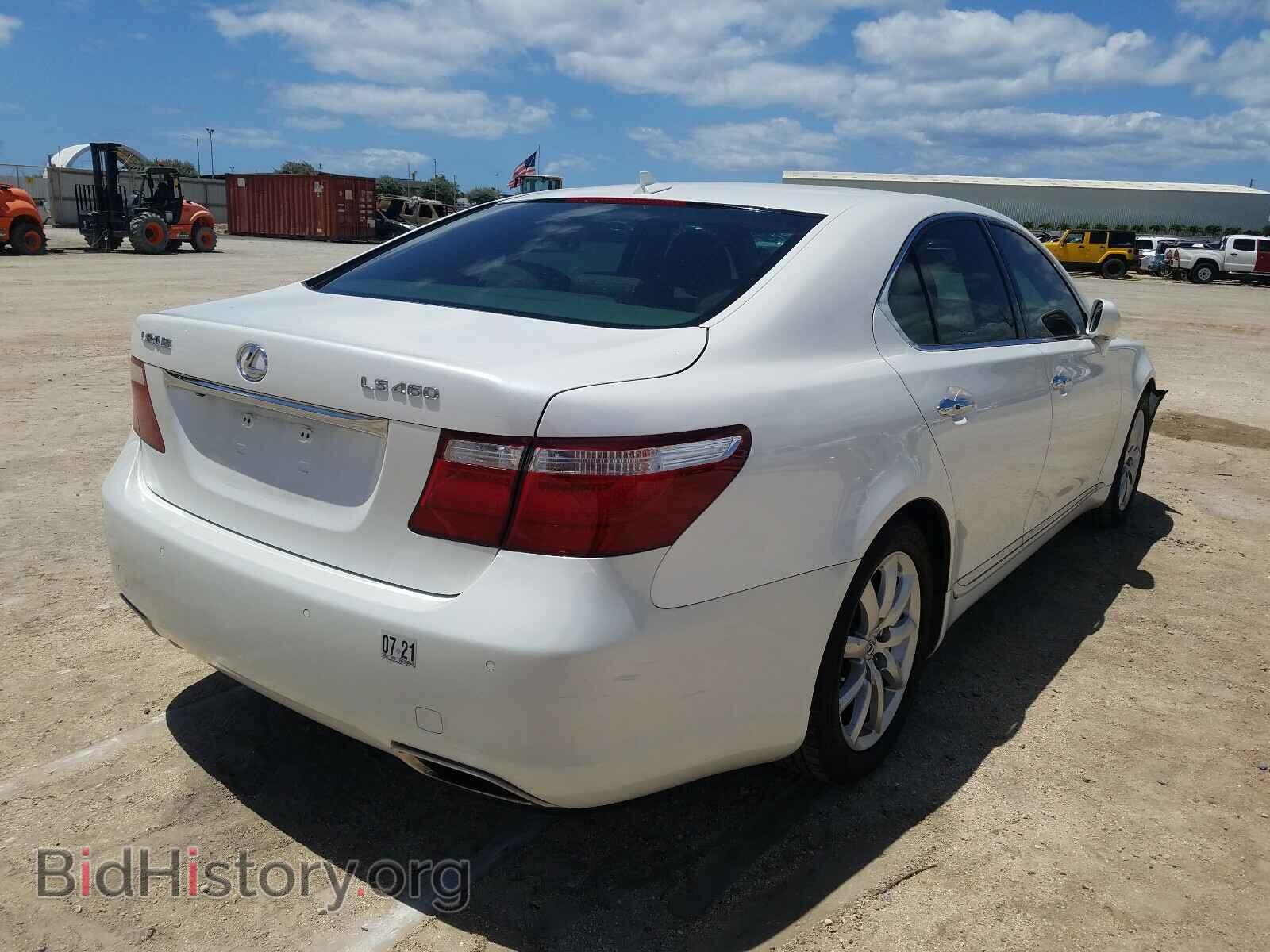 2008 LEXUS LS460 - VIN: JTHBL46F885054419 - Фото 4