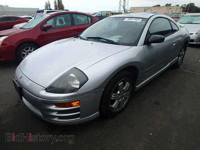 2001 MITSUBISHI ECLIPSE - VIN: 4A3AC84H51E130688 - Фото 2