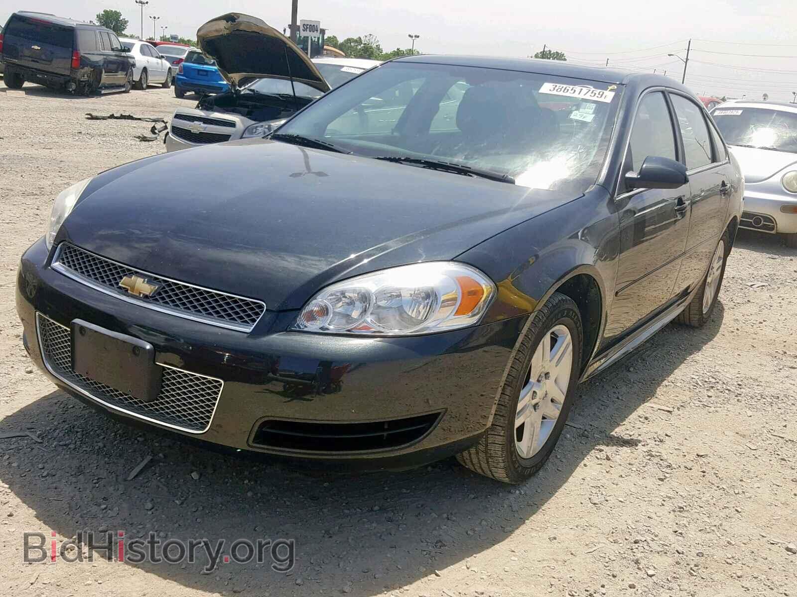 2012 CHEVROLET IMPALA - VIN: 2G1WB5E30C1155167 - Фото 2