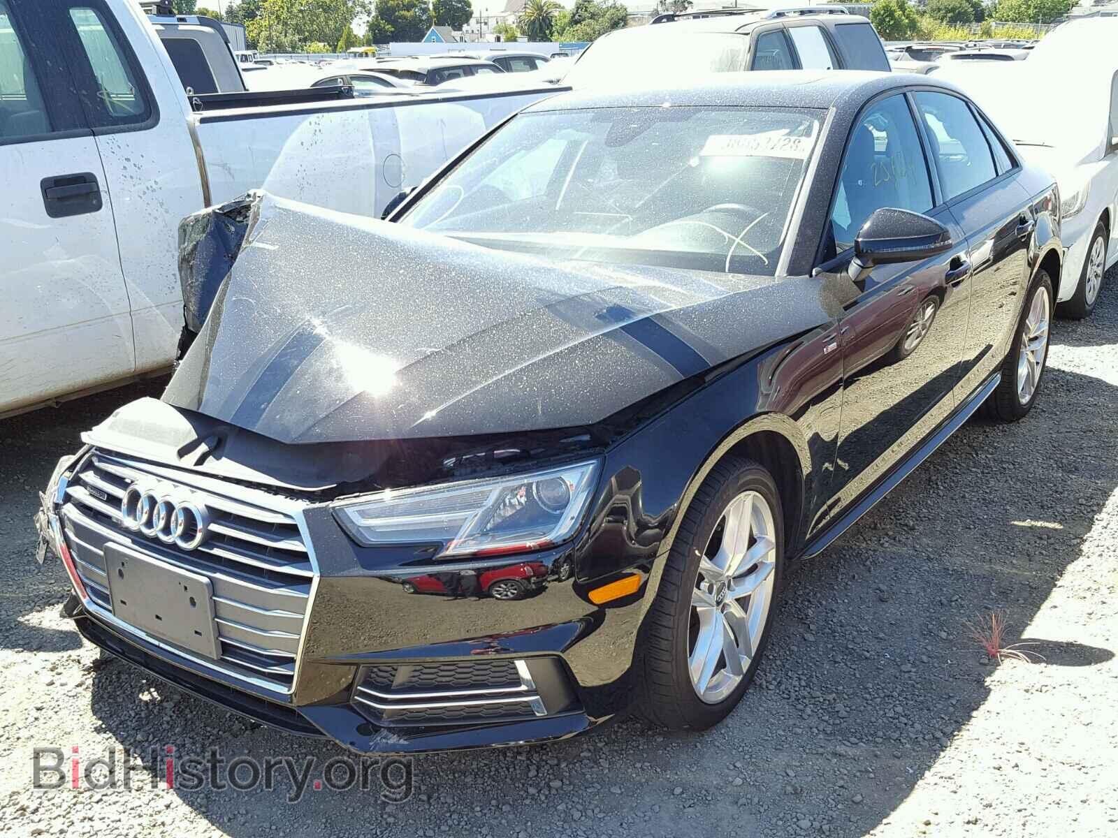 2017 AUDI A4 - VIN: WAUDNAF45HN042761 - Фото 2
