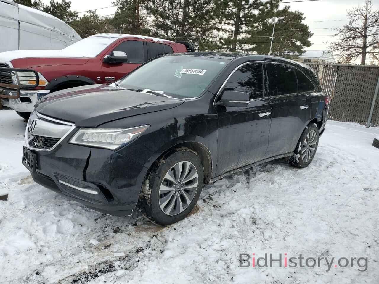 Photo 5FRYD4H42FB028722 - ACURA MDX 2015