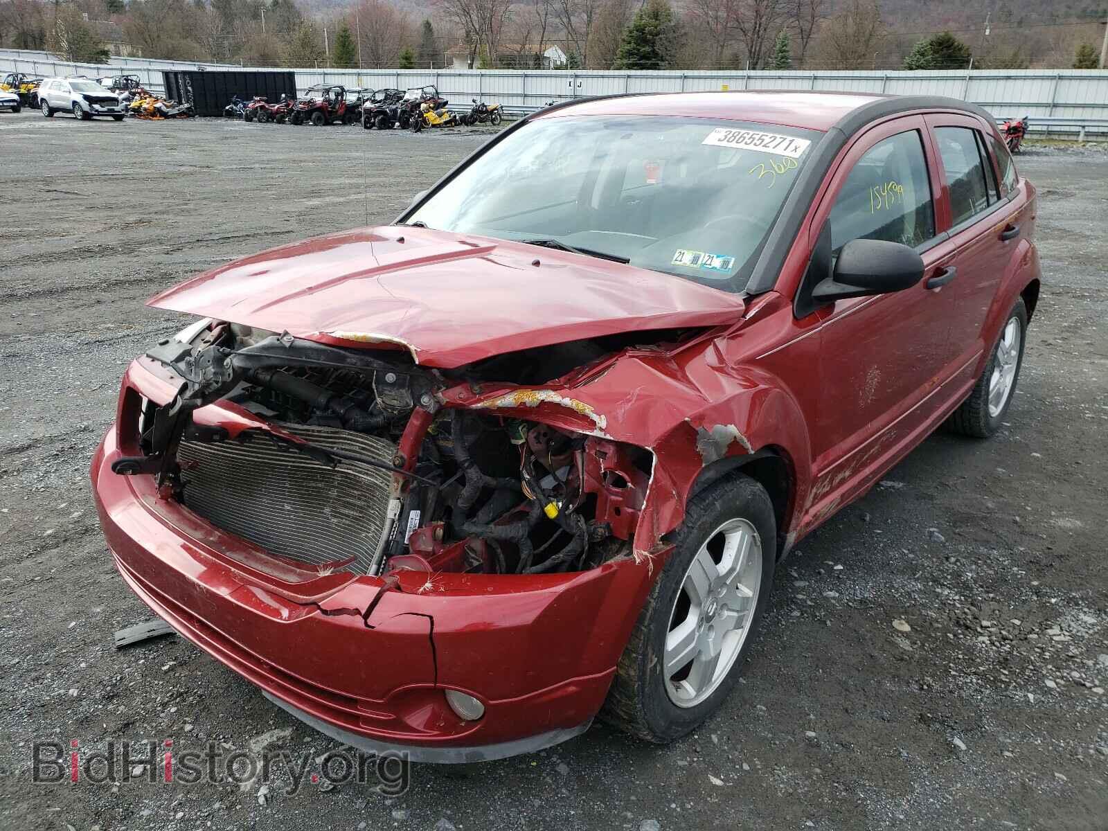 2008 DODGE CALIBER - VIN: 1B3HB48B98D584236 - Фото 2