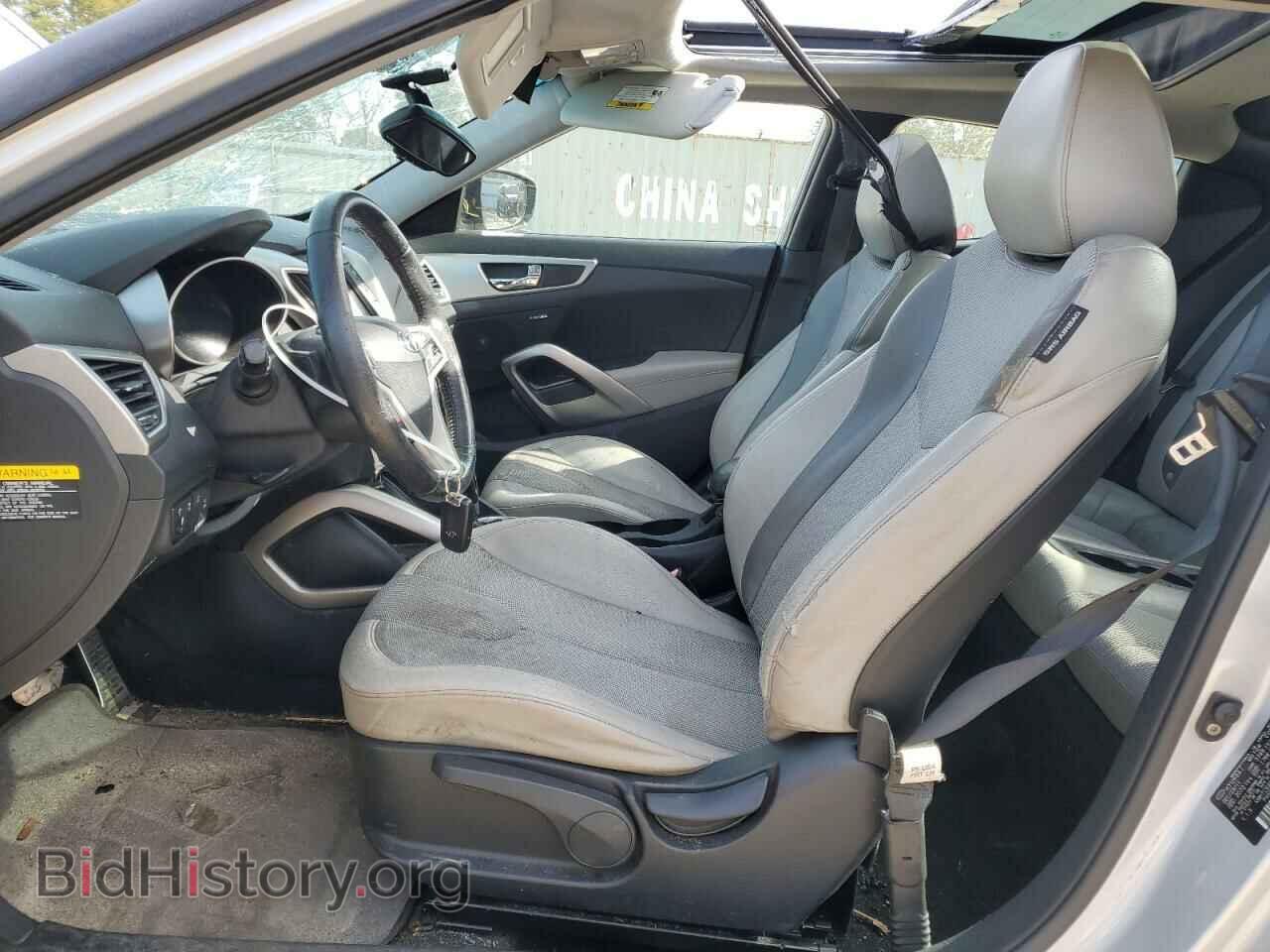 2012 HYUNDAI VELOSTER - VIN: KMHTC6AD8CU048587 - Фото 7