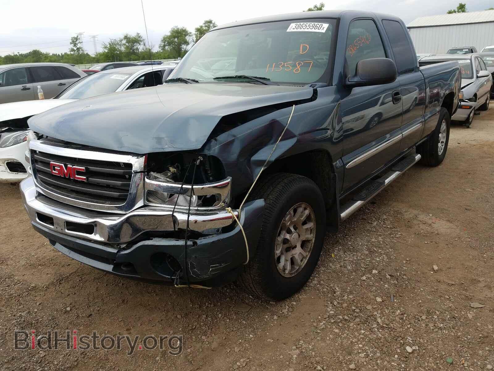 2007 GMC SIERRA - VIN: 1GTEK19B77Z113587 - Фото 2