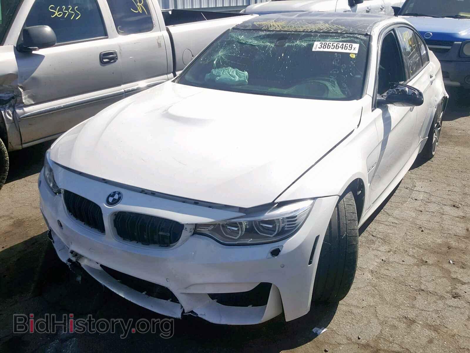 2017 BMW M3 - VIN: WBS8M9C30H5G86214 - Фото 2