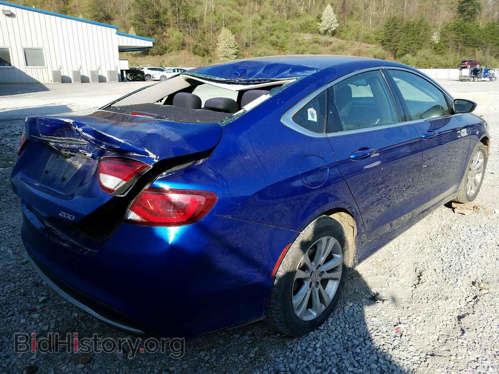 2015 CHRYSLER 200 - VIN: 1C3CCCAB3FN716686 - Фото 4