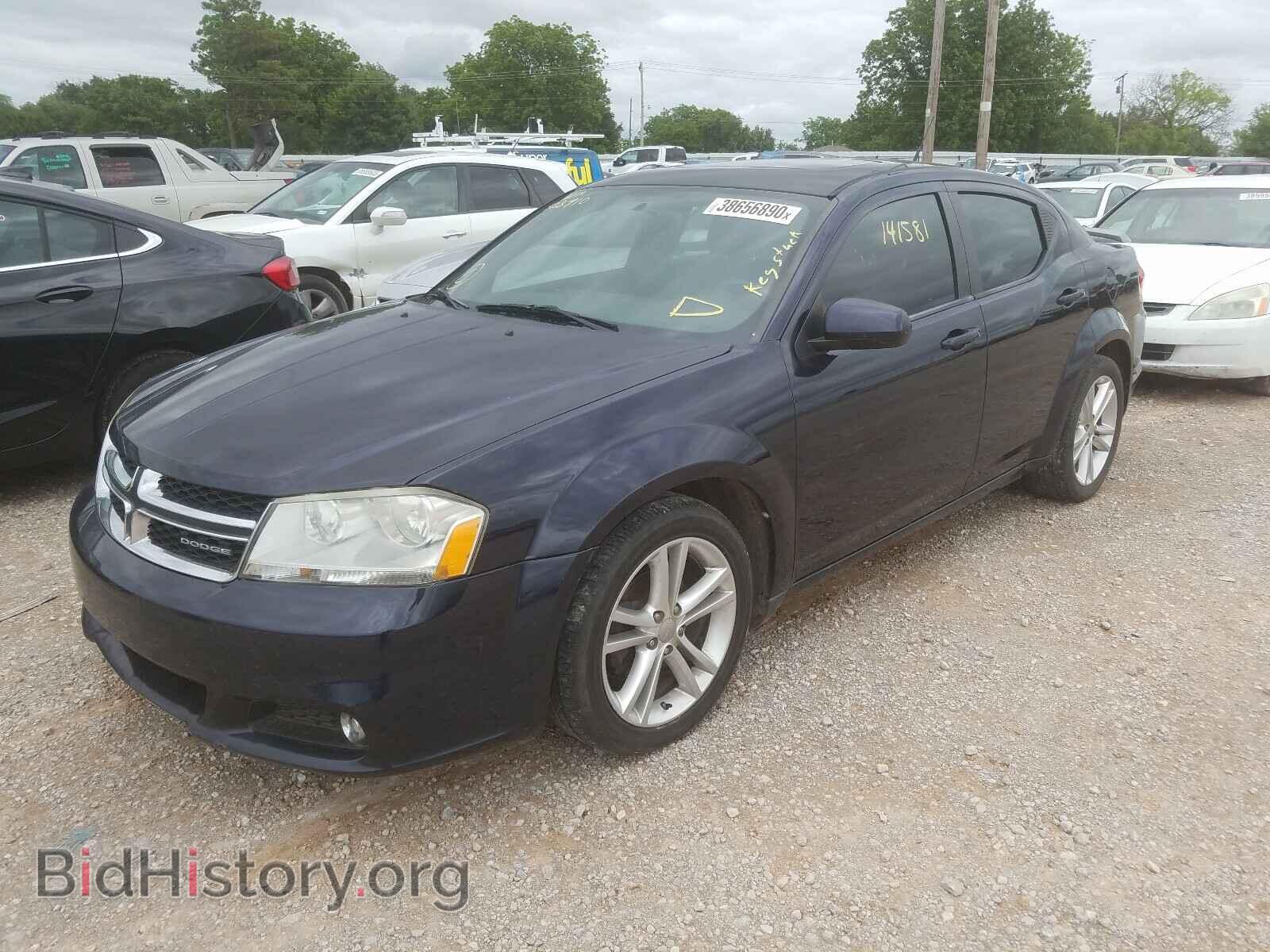 2011 DODGE AVENGER - VIN: 1B3BD1FG2BN523910 - Фото 2