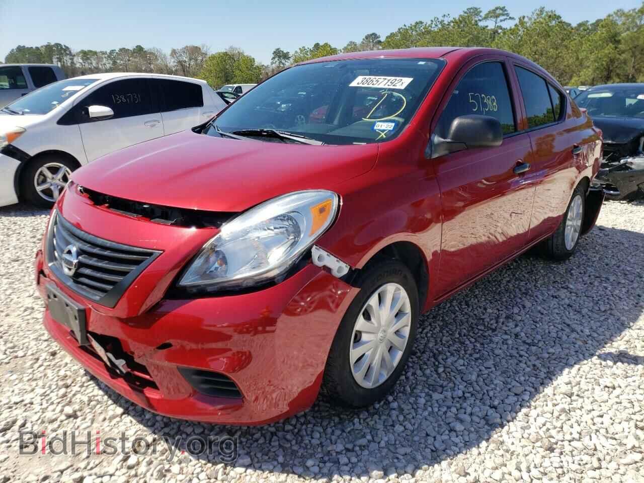 2014 NISSAN VERSA - VIN: 3N1CN7AP1EL862546 - Фото 2