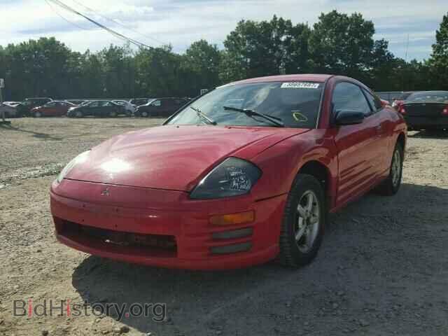 2001 MITSUBISHI ECLIPSE - VIN: 4A3AC34G81E167809 - Фото 2
