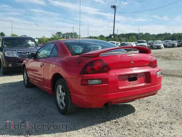 2001 MITSUBISHI ECLIPSE - VIN: 4A3AC34G81E167809 - Фото 3