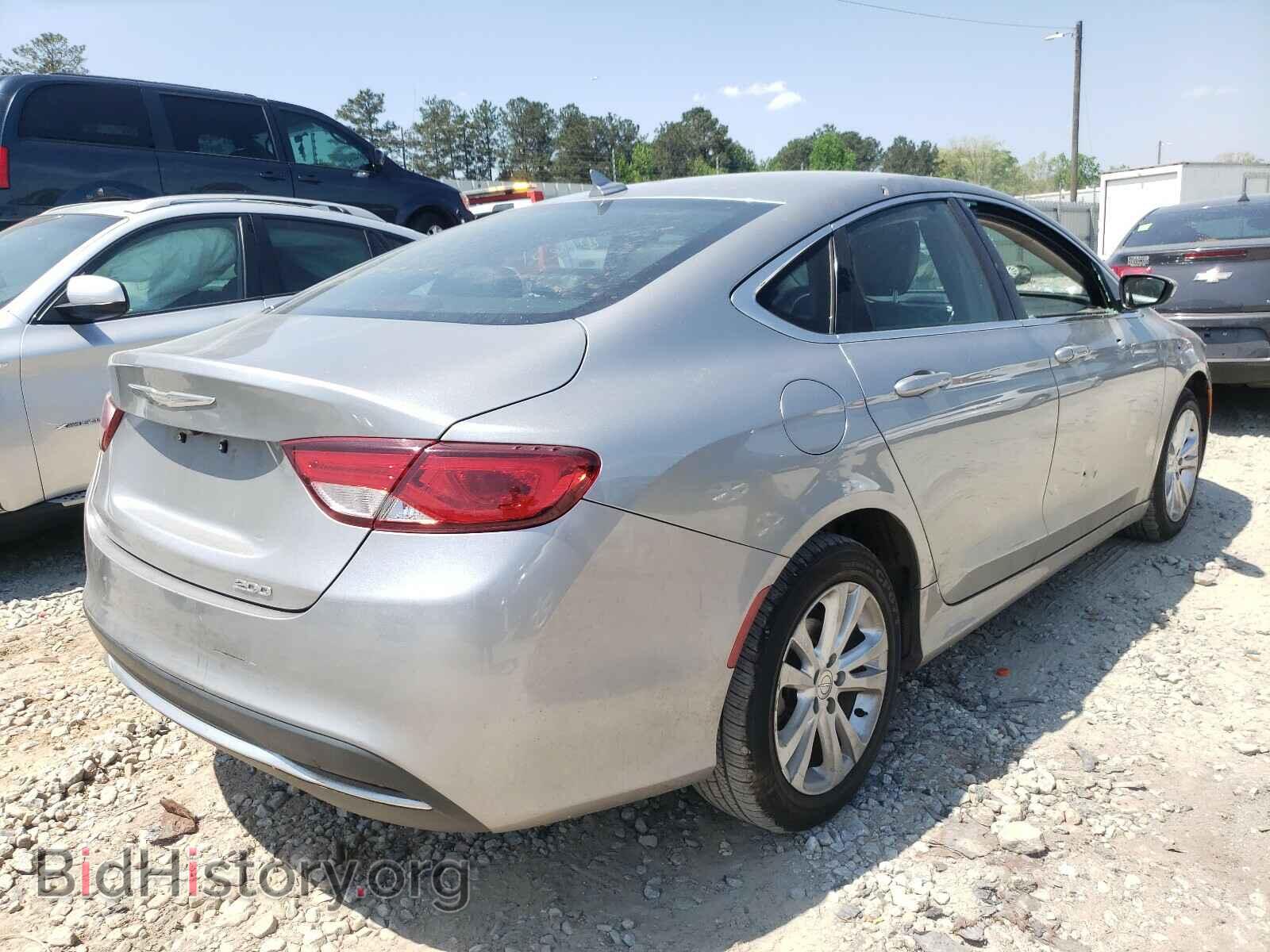 2016 CHRYSLER 200 - VIN: 1C3CCCAB0GN178854 - Фото 4