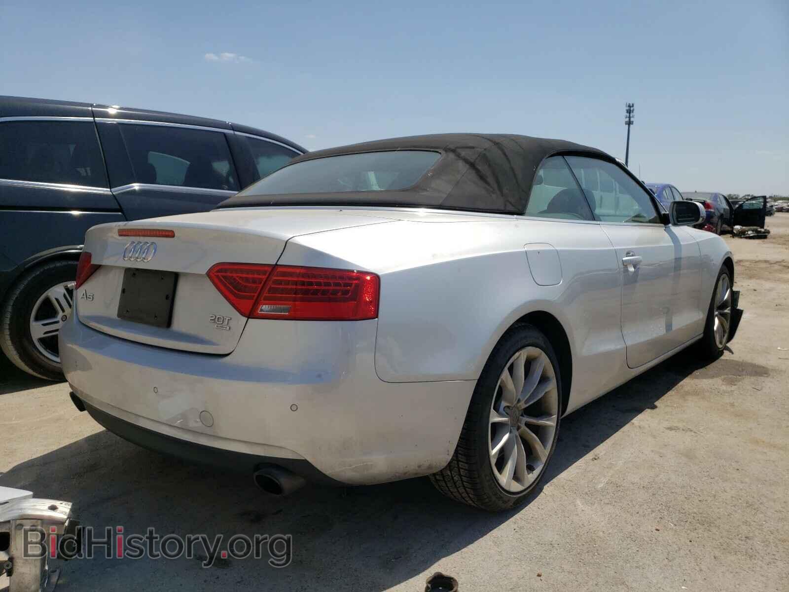 2013 AUDI A5 - VIN: WAULFAFHXDN000432 - Фото 4