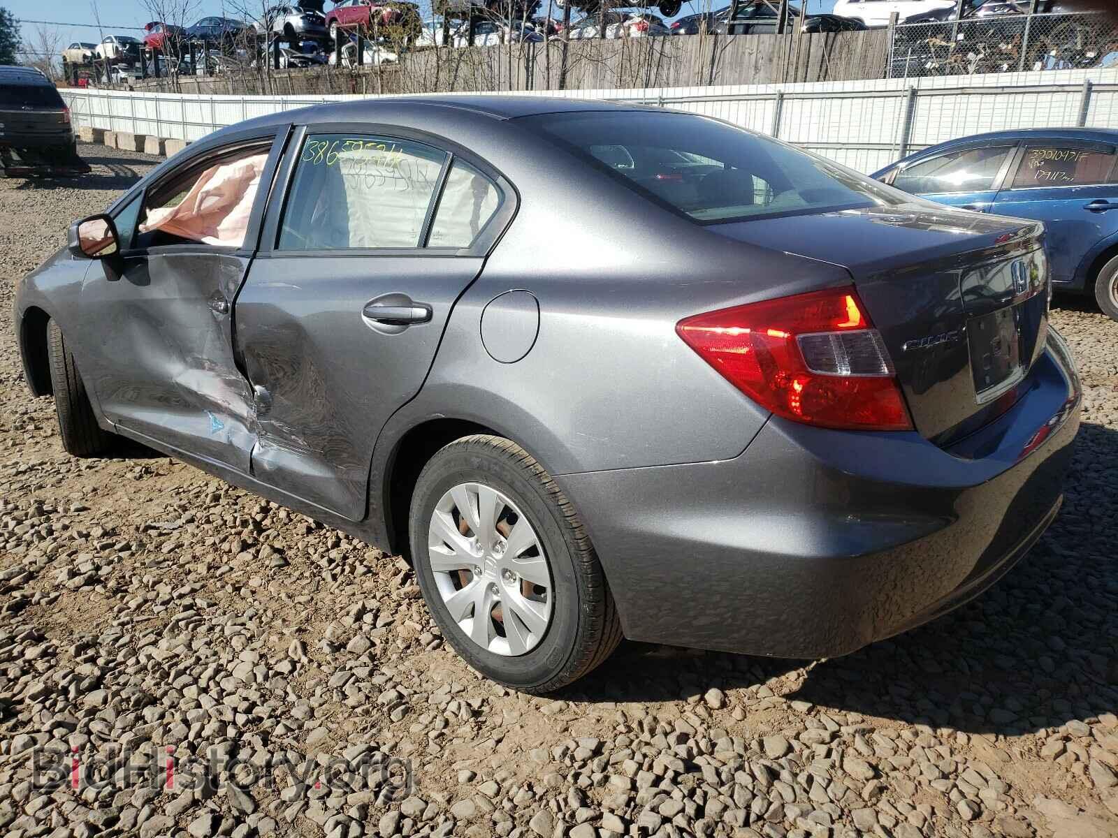 2012 HONDA CIVIC - VIN: 19XFB2F51CE374602 - Фото 3