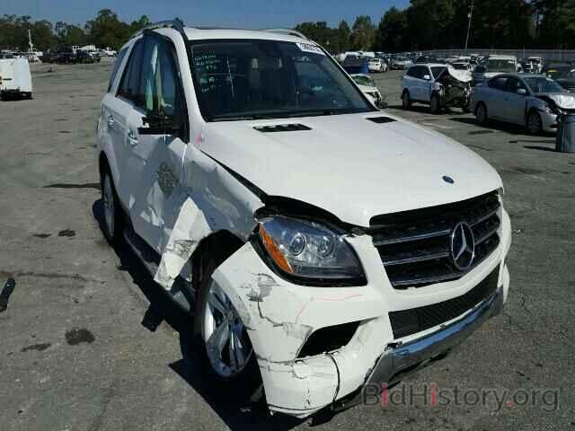 Photo 4JGDA5HB9EA279057 - MERCEDES-BENZ ML350 2014