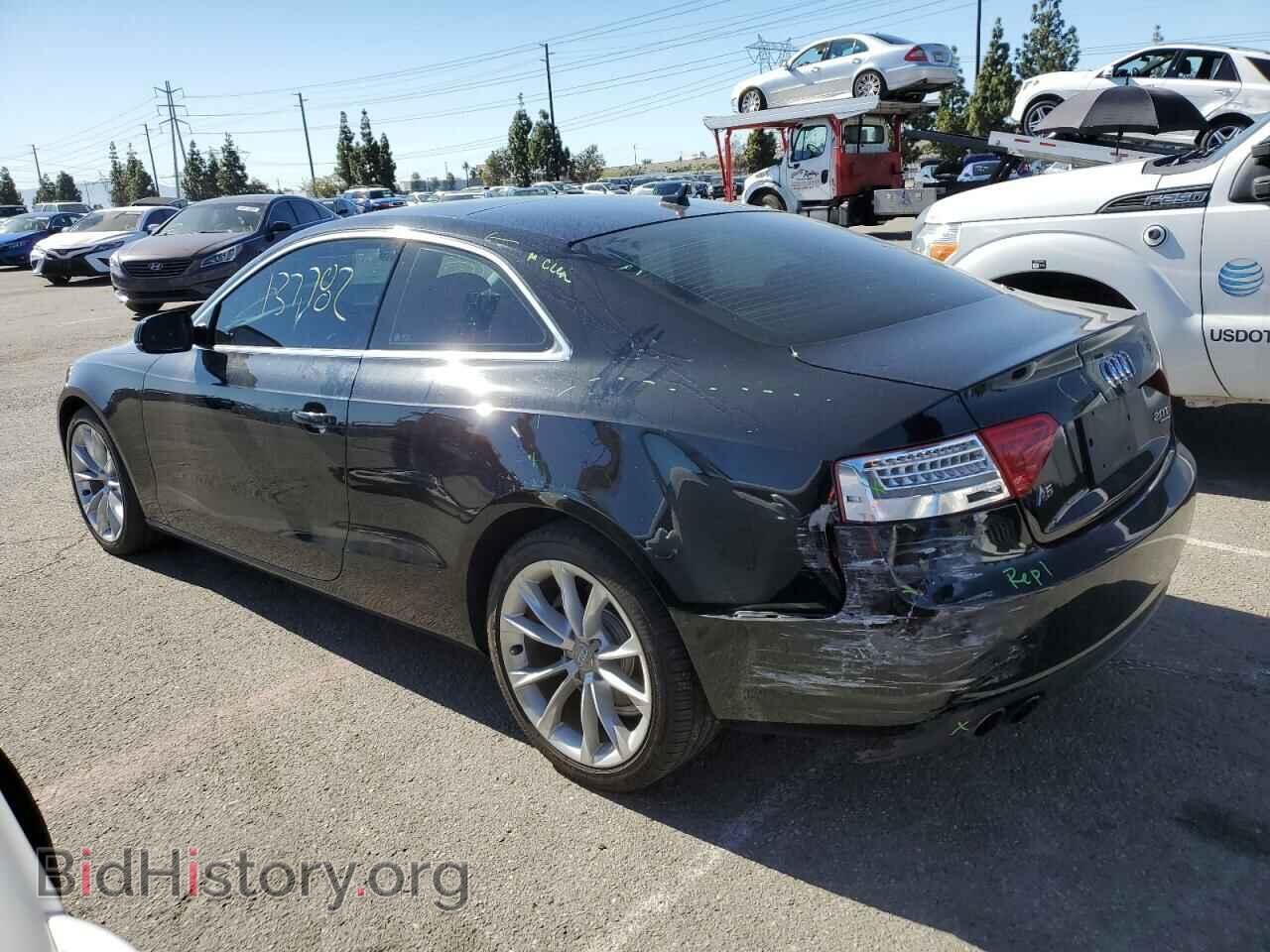 2013 AUDI A5 - VIN: WAUGFAFR0DA036888 - Photo 2