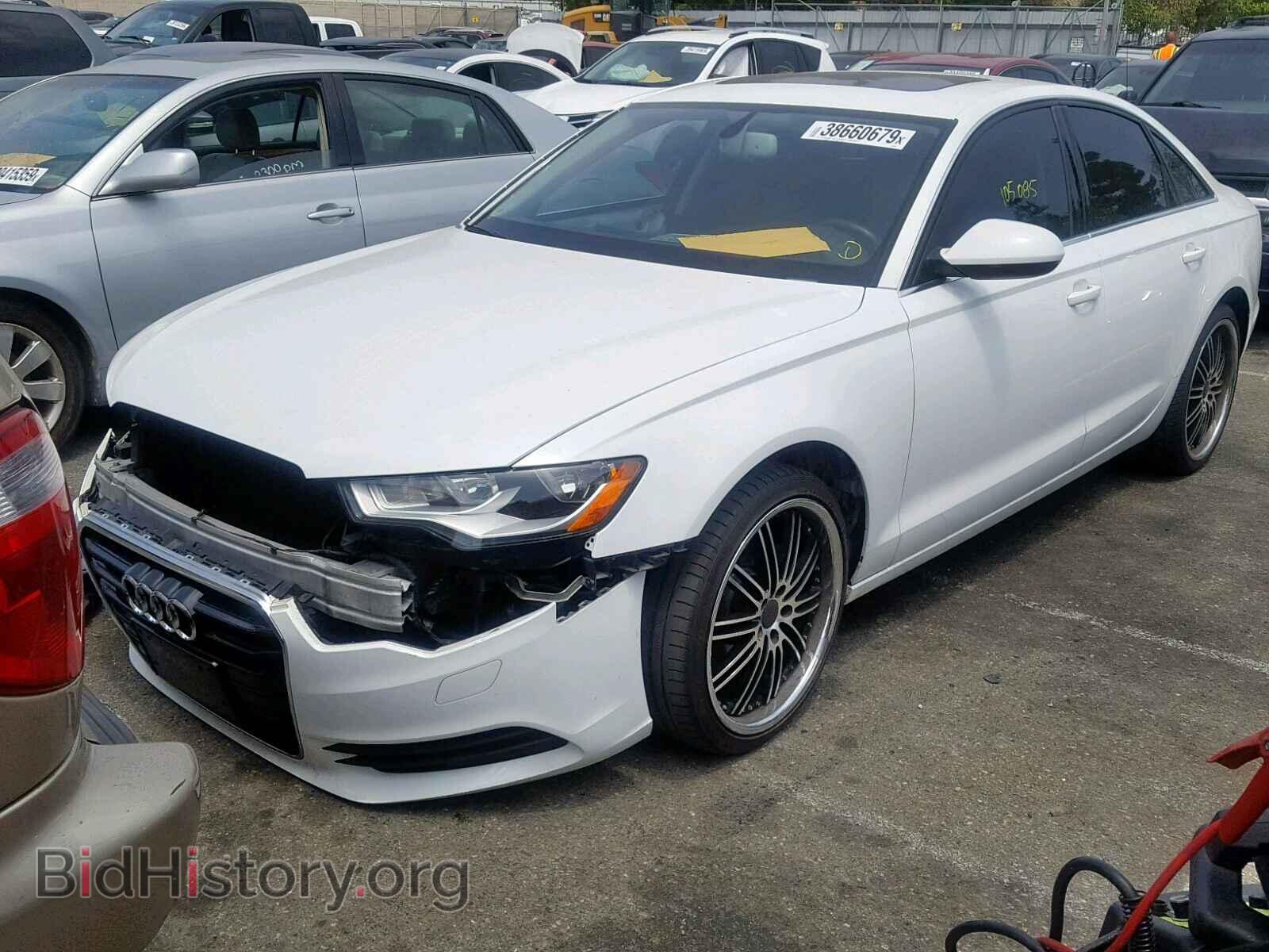 2013 AUDI A6 - VIN: WAUFFAFC4DN051538 - Photo 2