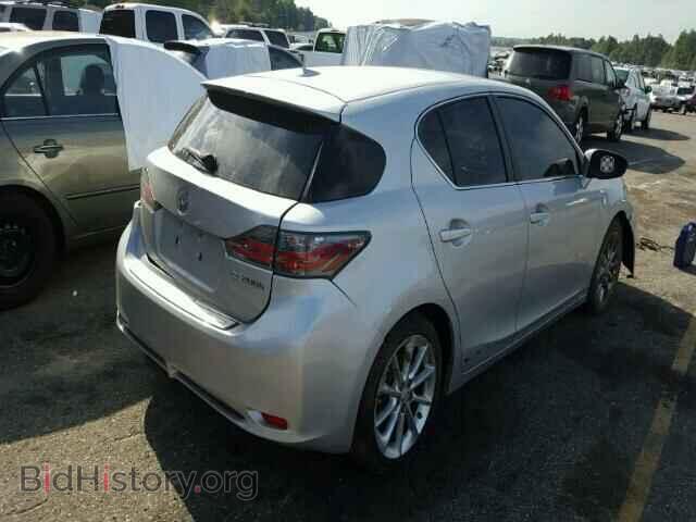 2012 LEXUS CT 200 - VIN: JTHKD5BH7C2103257 - Фото 4