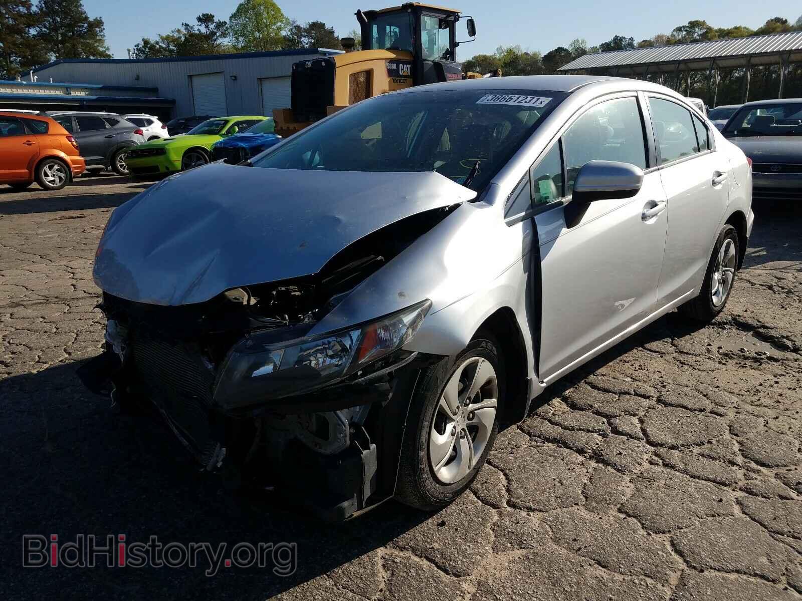 2015 HONDA CIVIC - VIN: 19XFB2F55FE003608 - Photo 2