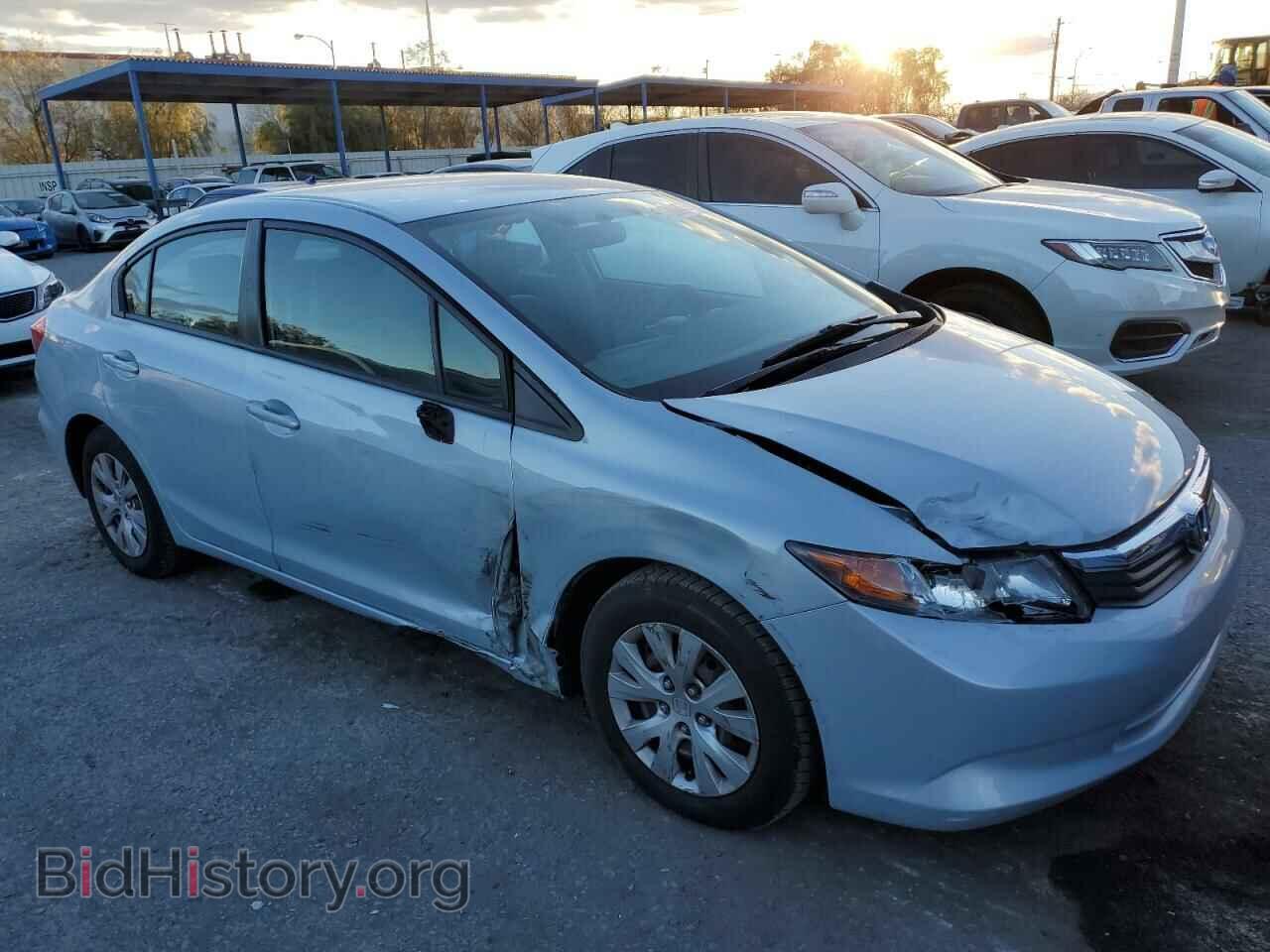 2012 HONDA CIVIC - VIN: 2HGFB2F55CH534261 - Фото 4