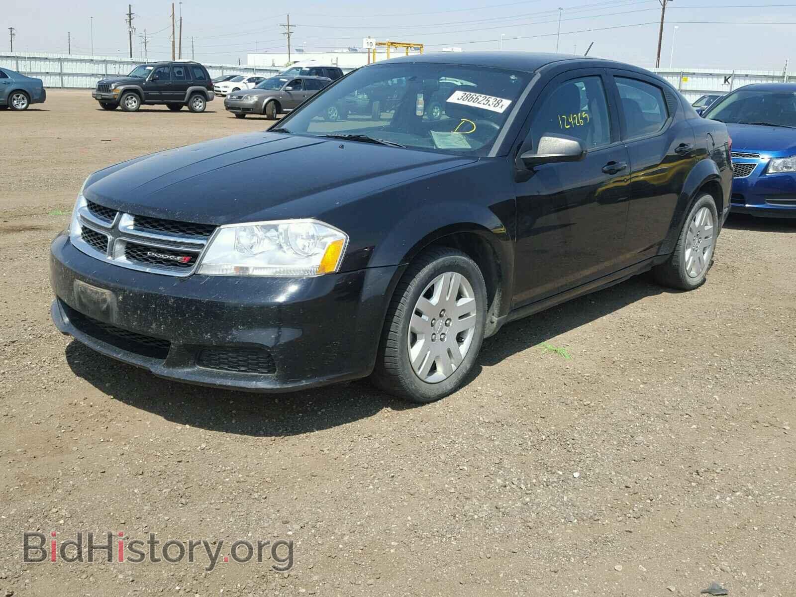 2012 DODGE AVENGER - VIN: 1C3CDZAB8CN272684 - Фото 2