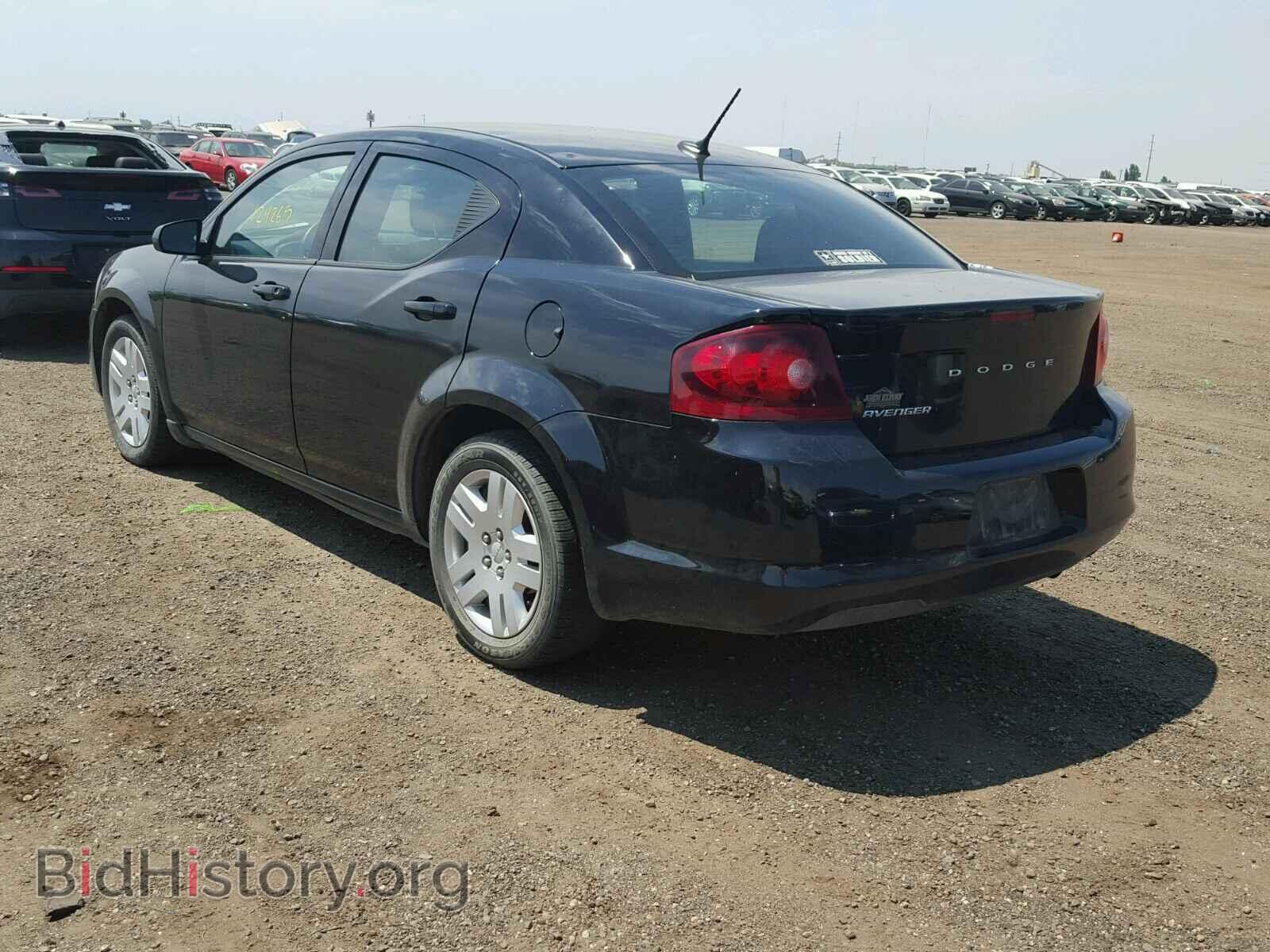 2012 DODGE AVENGER - VIN: 1C3CDZAB8CN272684 - Фото 3