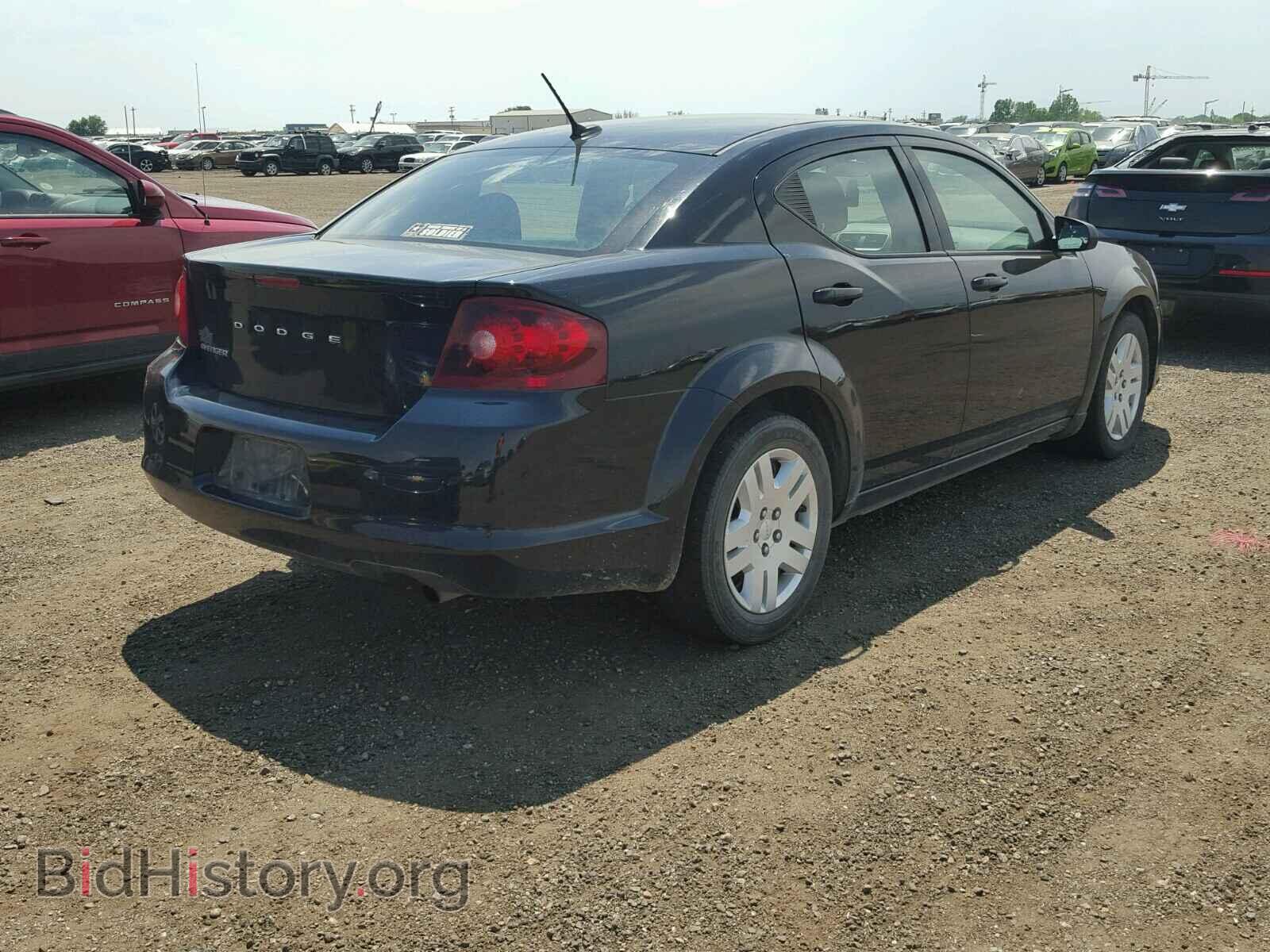 2012 DODGE AVENGER - VIN: 1C3CDZAB8CN272684 - Фото 4