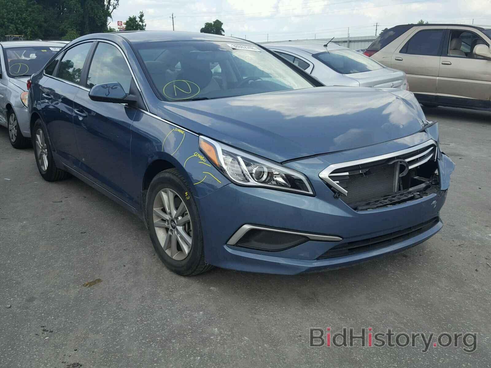 Фотография 5NPE24AF4HH488054 - HYUNDAI SONATA 2017