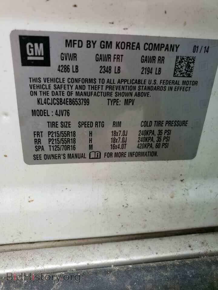 2014 BUICK ENCORE - VIN: KL4CJCSB4EB653799 - Photo 13