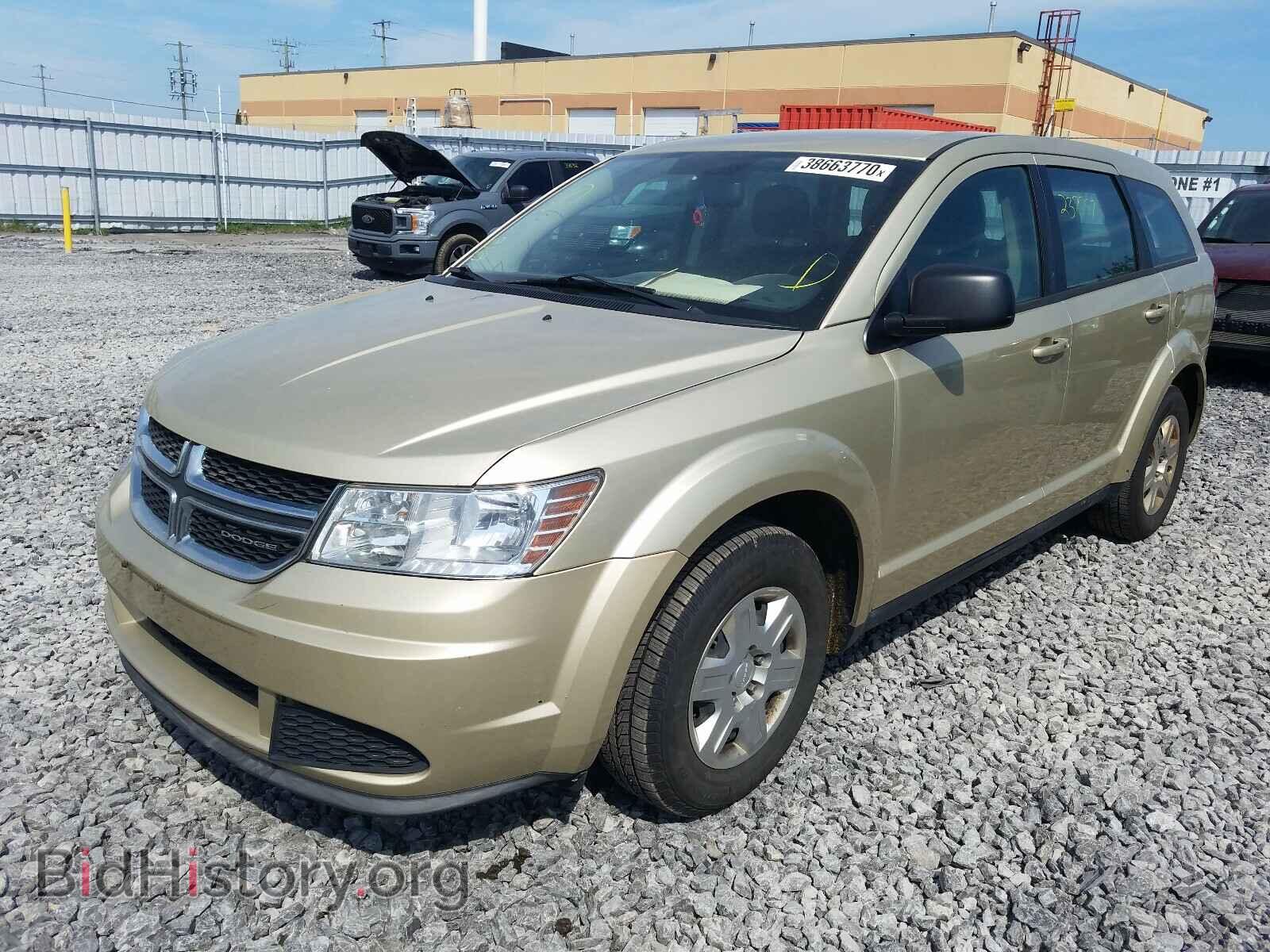 2011 DODGE JOURNEY - VIN: 3D4PG4FB1BT564792 - Фото 2