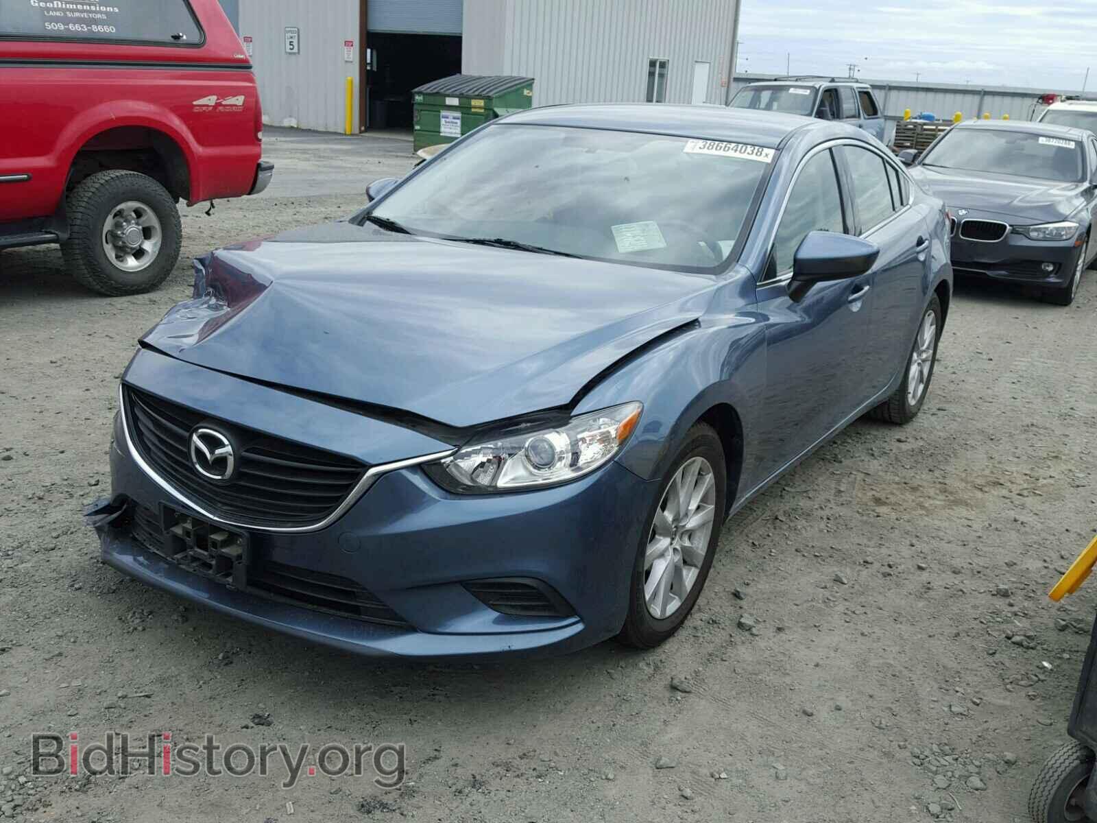 2014 MAZDA 6 - VIN: JM1GJ1U64E1124466 - Фото 2