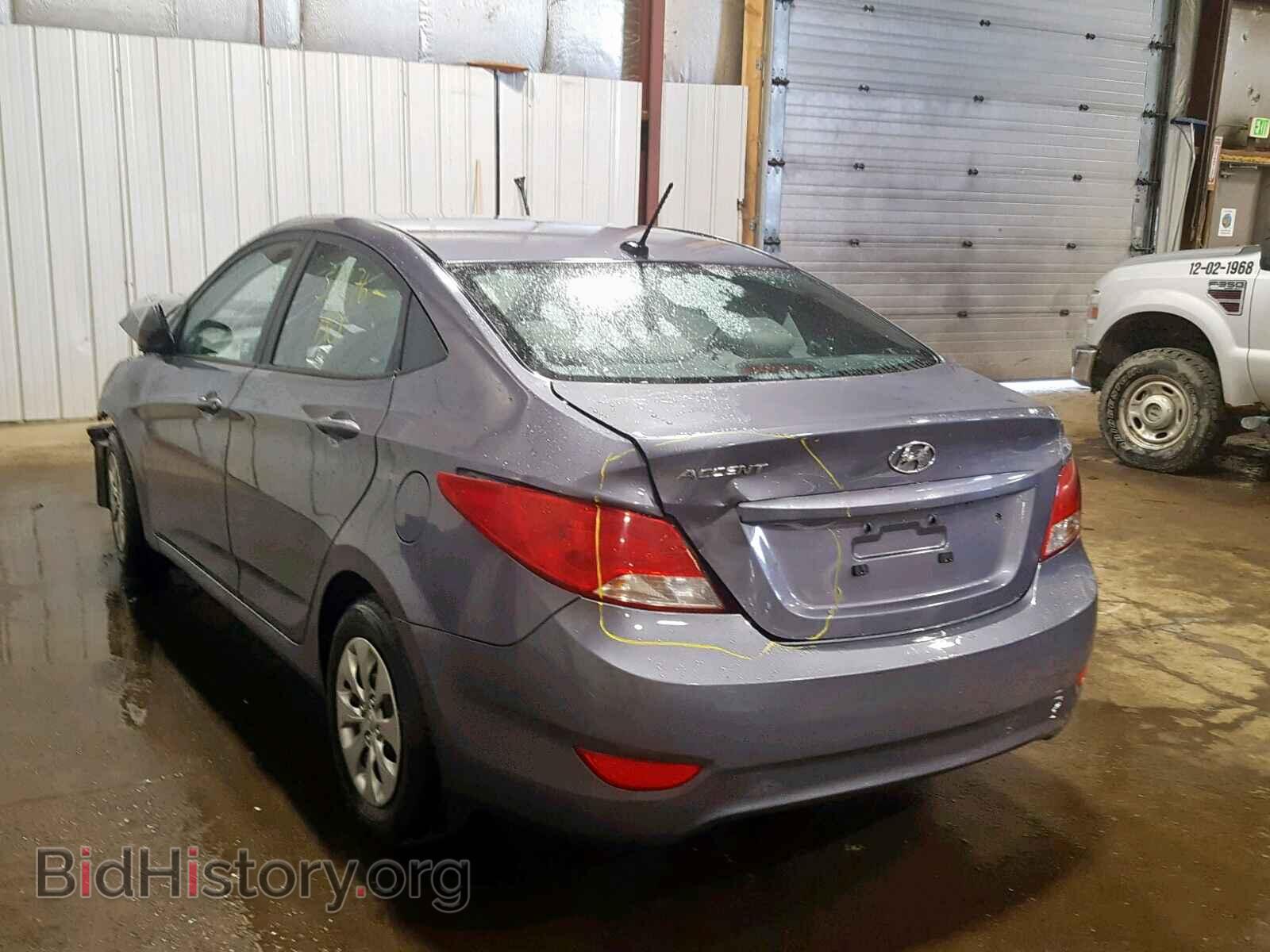 2017 HYUNDAI ACCENT - VIN: KMHCT4AEXHU215827 - Фото 3