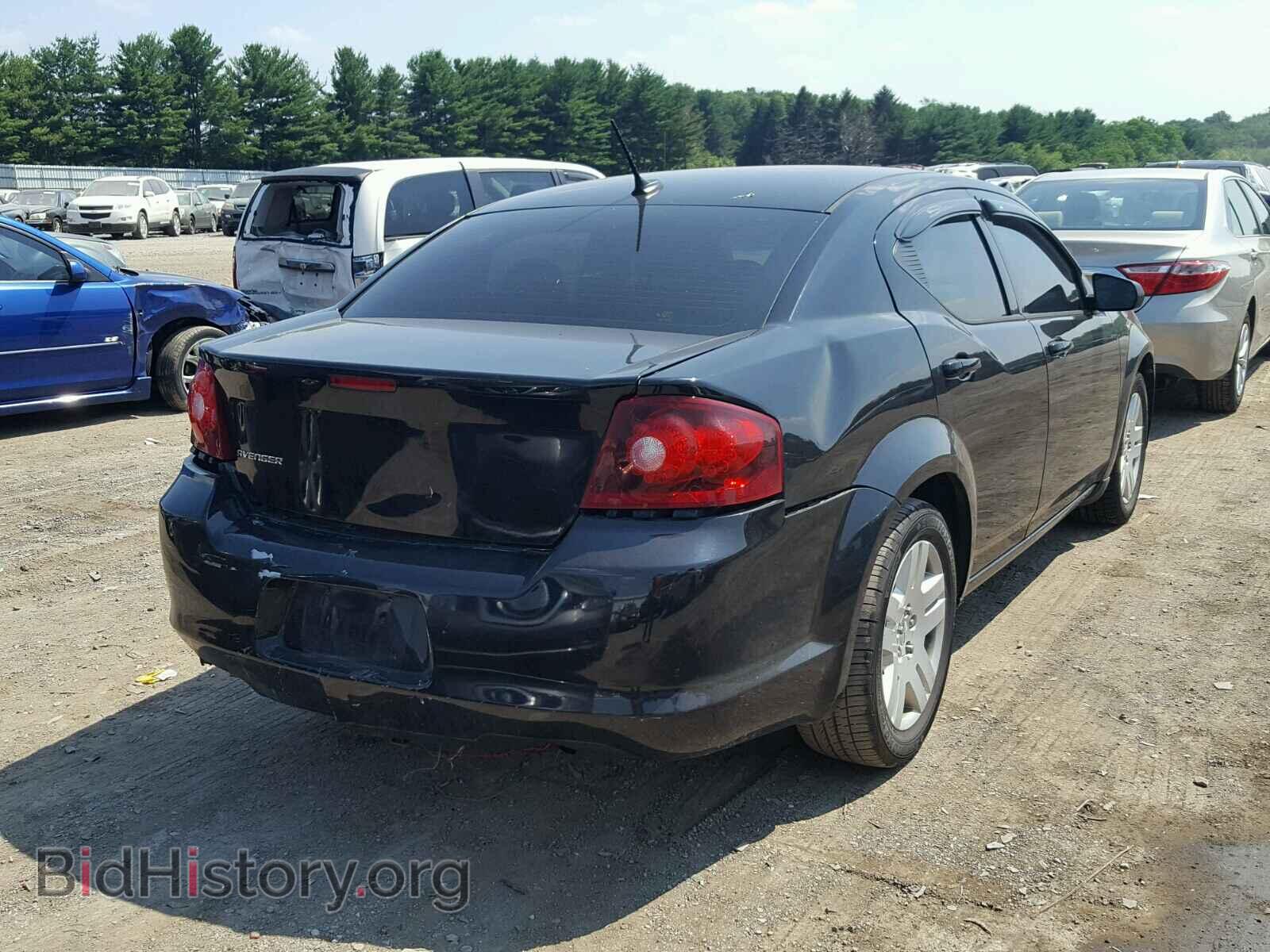 2012 DODGE AVENGER - VIN: 1C3CDZAB5CN174678 - Фото 4