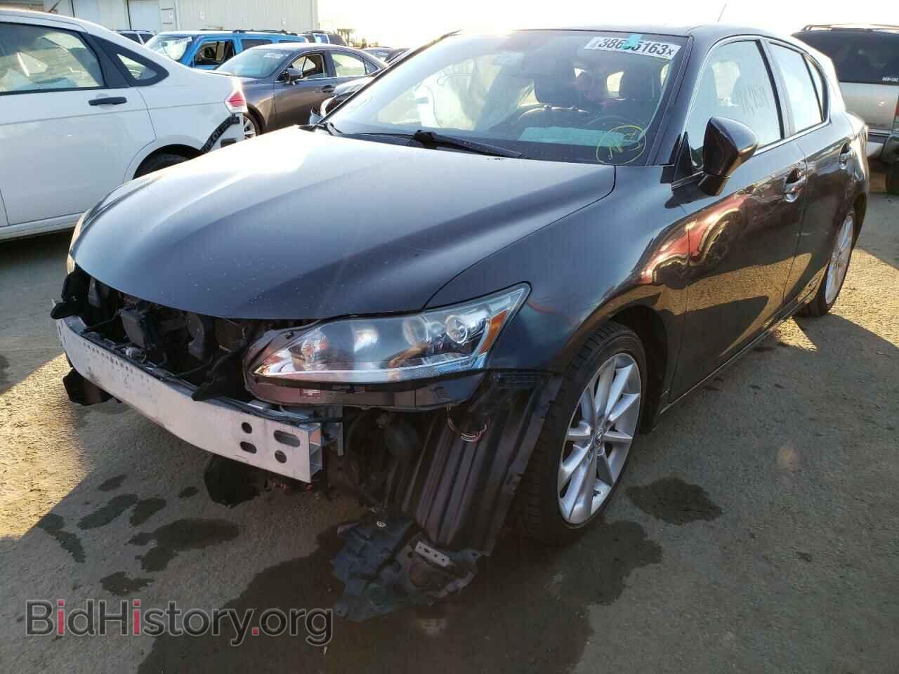 Photo JTHKD5BH3C2075389 - LEXUS CT 200 2012