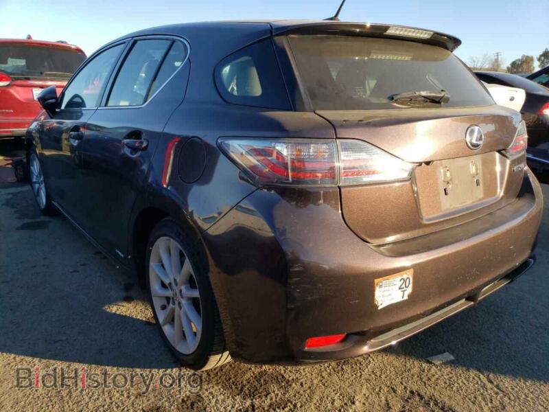 2012 Lexus CT 200 (VIN JTHKD5BH3C2075389) — фото 2 из 14