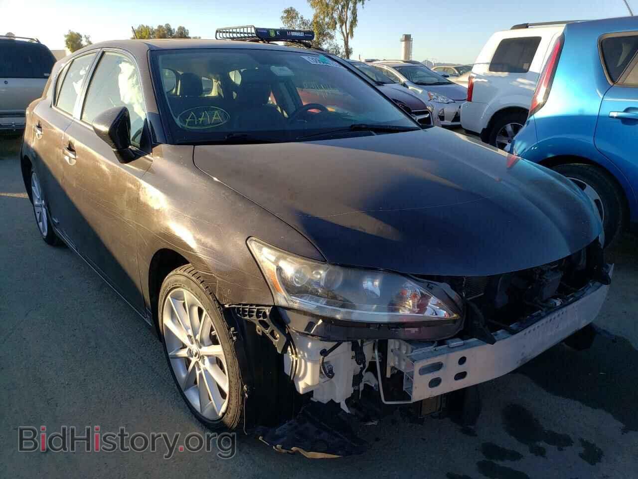 2012 LEXUS CT 200 - VIN: JTHKD5BH3C2075389 - Фото 4